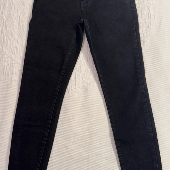 Banana Republic Women's Black Straight Leg Jeans - Picture 3 of 7